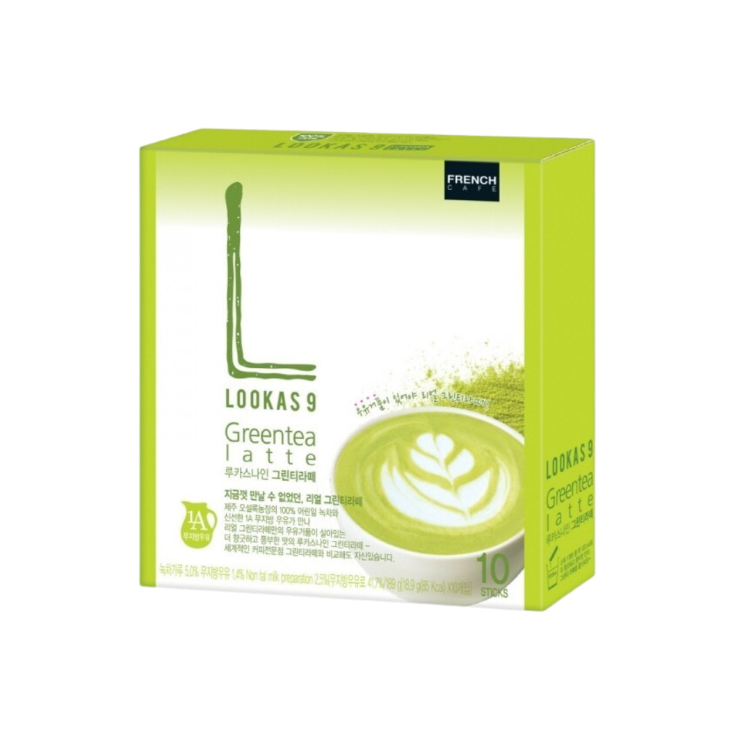 남양) 루카스9 녹차라떼 30T / 10T_ LOOKAS9 GREEN TEA LATTE 18.9G*30T / 18.9G*10T