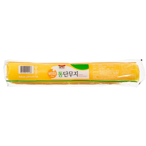일가집) 통단무지 황/백_ WHOLE PICKLED RADISH 500G