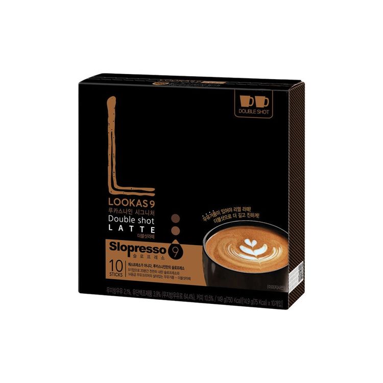 남양) 루카스9 더블샷라떼 30T / 10T_ LOOKAS9 DOUBLE SHOTS LATTE 14.9G*30T / 14.9G*10T