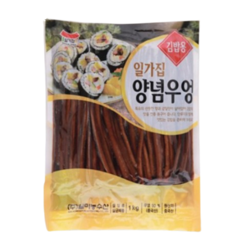 일가집) 김밥용 양념우엉_SEASONED BURDOCK FOR KIMBAB 1KG / 150G