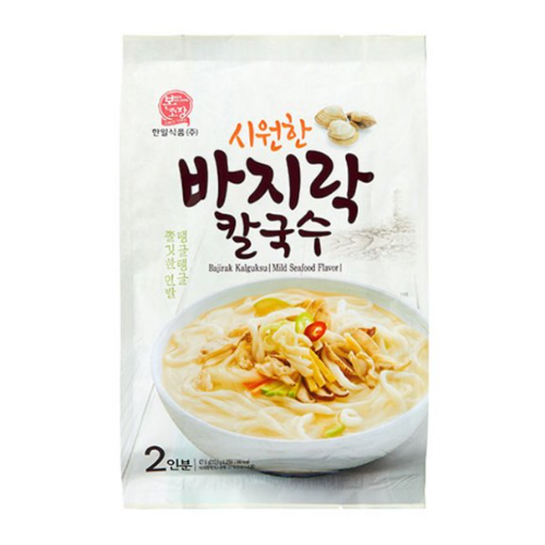 한일) 바지락 칼국수 2인 봉지_ SEAFOOD(CLAM) UDONG(2P) 427.6G