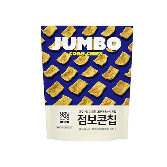 유어스제과 점보콘칩(400G)_JUMBO CORN CHIPS (400G)