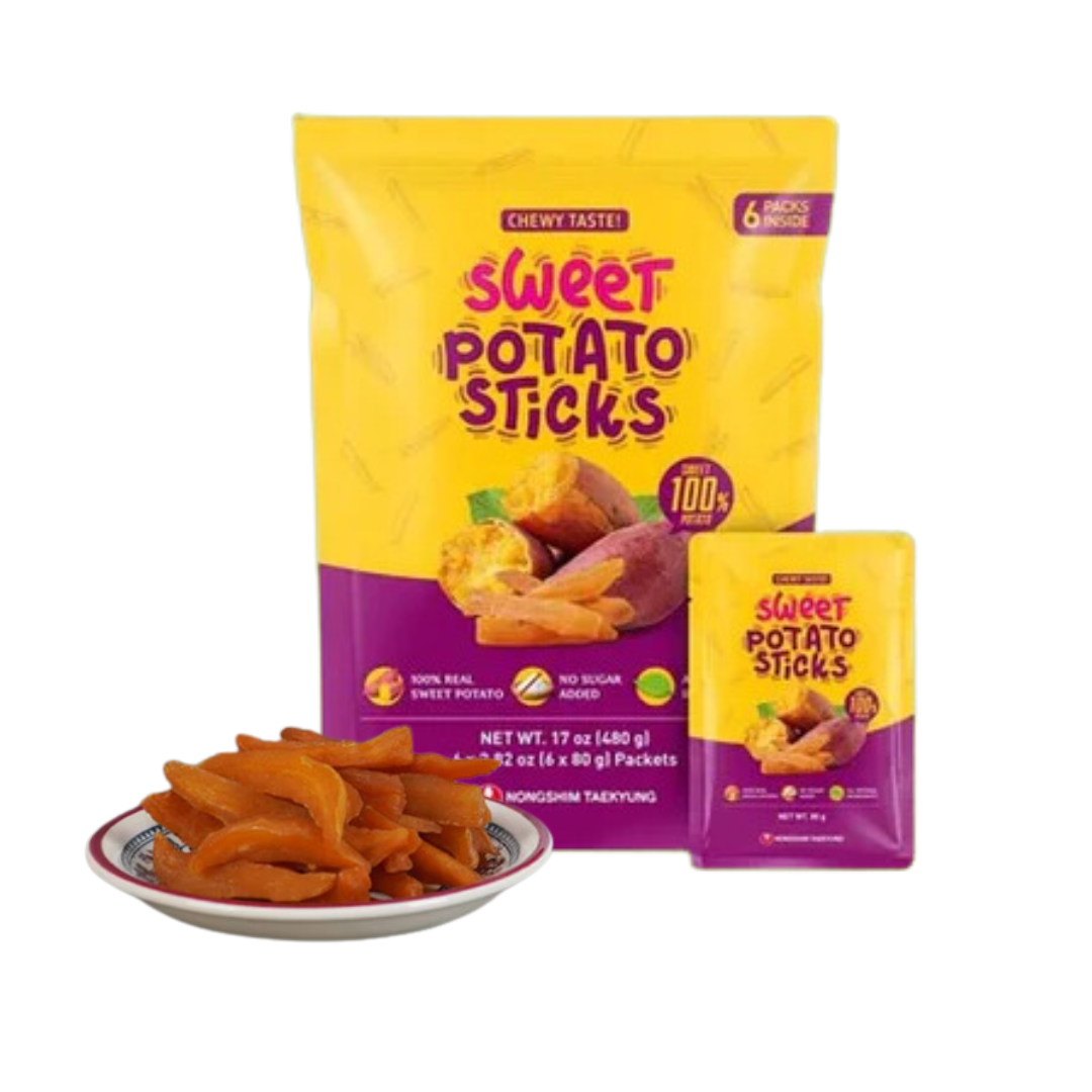 태경) 고구마말랭이_ DRIED SWEET POTATO 80G*6