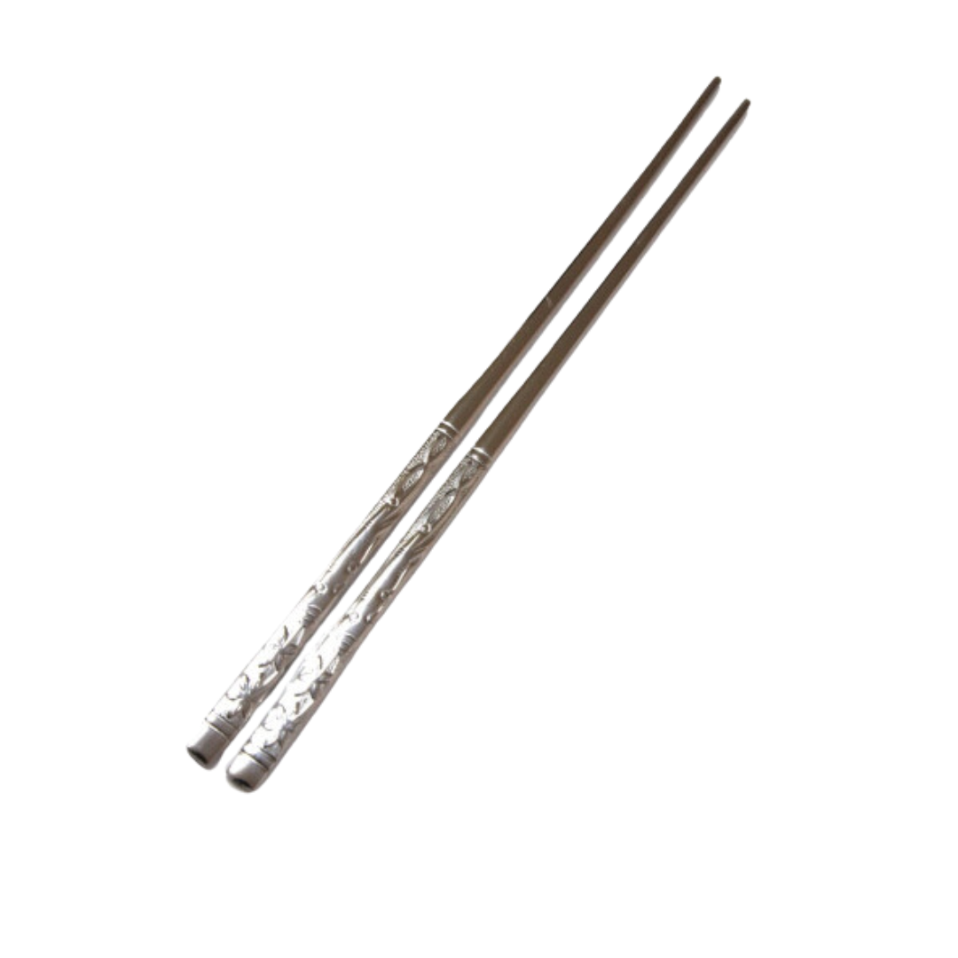 삼호) 스탠 젓가락 / 숟가락 (인삼모양)_ STAINLESS CHOPSTICKS / SPOON 10SET