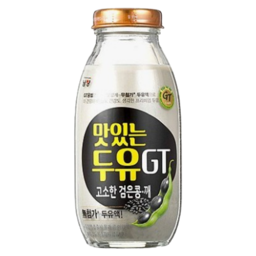 남양) 맛있는두유 GT-병(고소한 검은콩, 깨)_ GT SOYMILK GLASS(BLACK BEAN & BLACK SESAME) 200ML*10
