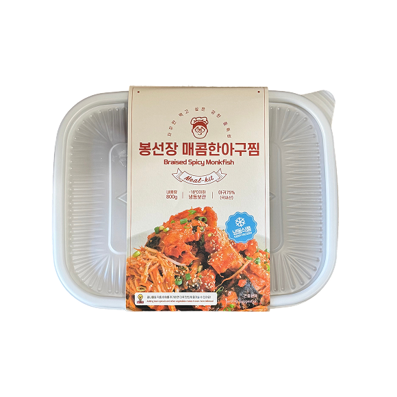 봉선장)  아귀찜 밀키트_ BRAISED MONKFISH MEAL KIT