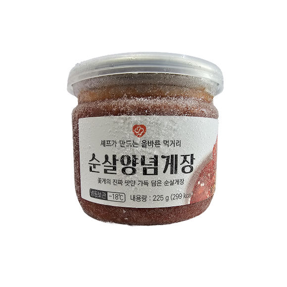 쉐프예찬) 순살양념게장_BONELESS SPICY MARINATED CRAB