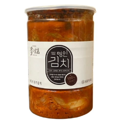 유정임의 프리미엄 김치(남도)_ PREMIUM CABBAGE KIMCHI (SPICY) 1.8KG
