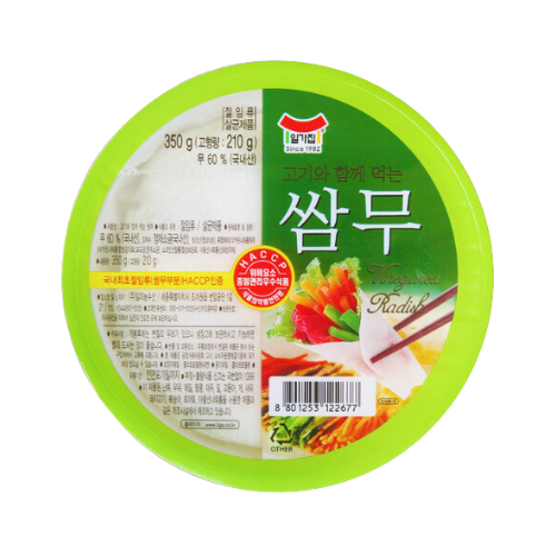 일가집) 쌈무_ VINEGAR RADISH 350G