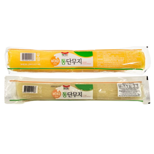 일가집) 통단무지 황/백_ WHOLE PICKLED RADISH 500G
