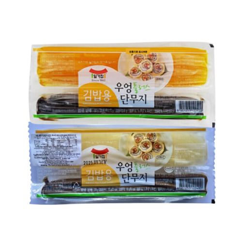 일가집) 우엉+단무지 황/백_ SLICED BURDOCK + RADISH 250G