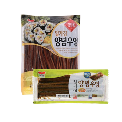 일가집) 김밥용 양념우엉_SEASONED BURDOCK FOR KIMBAB 1KG / 150G