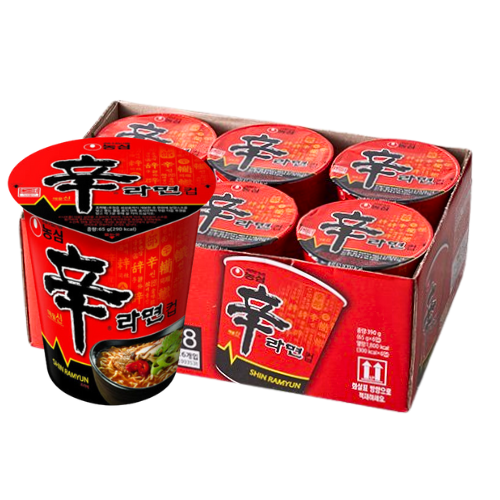 농심) 신라면(컵)_SHIN RAMYUN(CUP) 65G*6