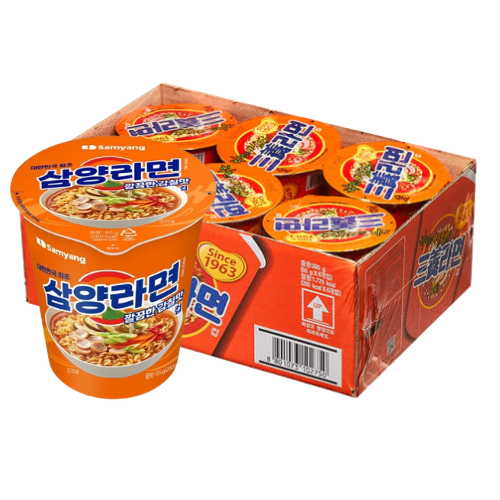 삼양) 삼양라면(컵)_SAMYANG RAMYUN(CUP) 65G*6