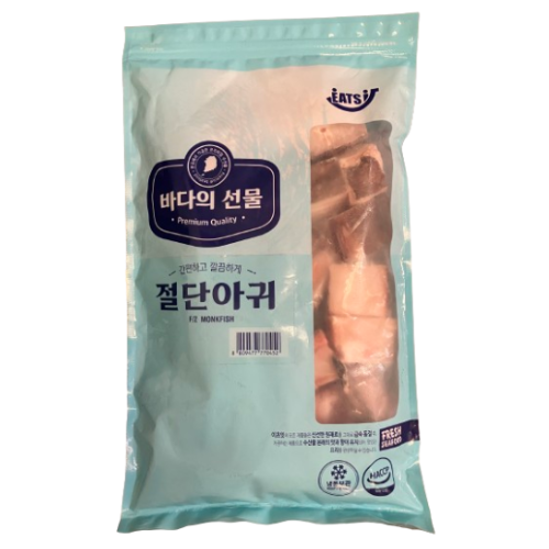 씨로드) 절단아귀_ F/Z MONKFISH 800G