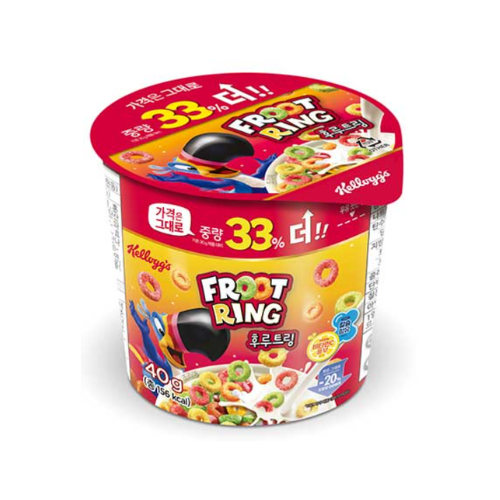 농심) 캘로그 후르트링 컵_KELLOGG'S FROOT RING CUP40G