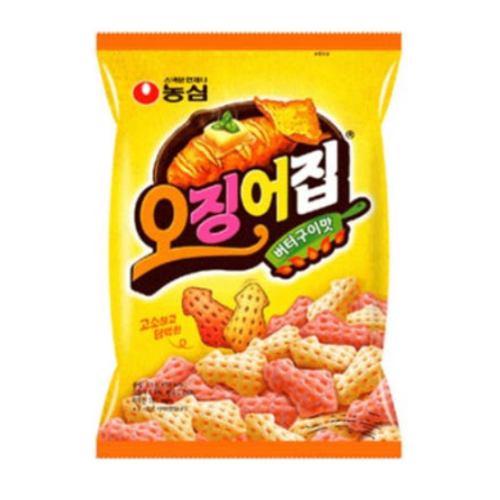 농심) 오징어집(대)_SQUID FLAVORED SNACK(L) 260G