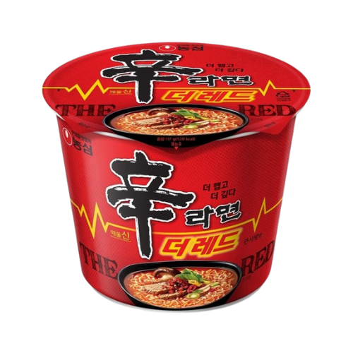농심) 신라면 더레드(큰사발)_SHIN RAMYUN THE RED(BOWL) 117G