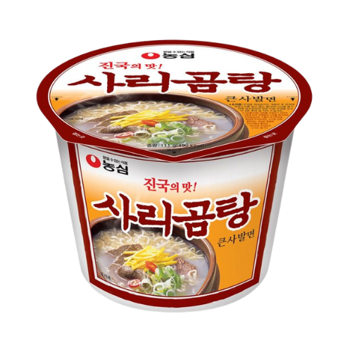 농심) 사리곰탕(큰사발)_SARI GOMTANG(BOWL) 111G