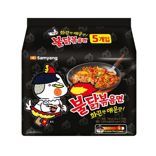 삼양) 불닭볶음면(멀티)_BULDAK NOODLE(MULTI) 140G*5