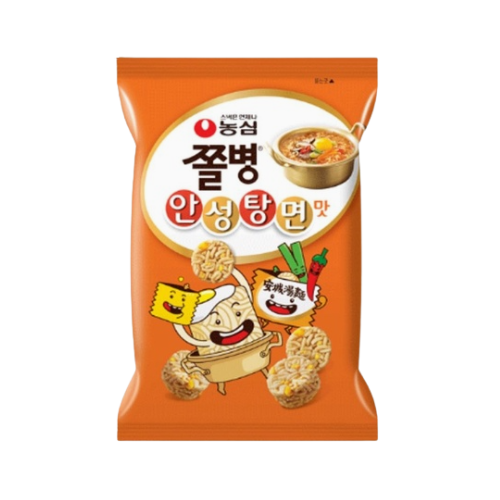 농심) 쫄병스낵(안성탕면맛)_ZZOLBYEONG SNACK–RAMEN FLAVOR 77G