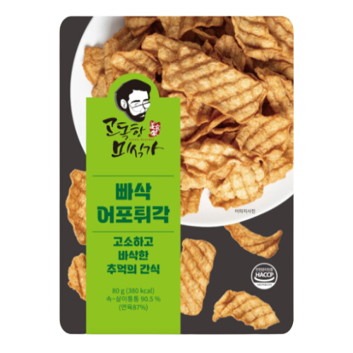 고독한 미식가) 빠삭어포튀각_ CRISPY FRIED FISH CHIPS 80G