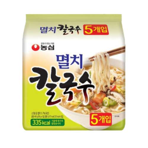 농심) 멸치칼국수(멀티)_ANCHOVY KALGUKSU(MULTI) 98G*5