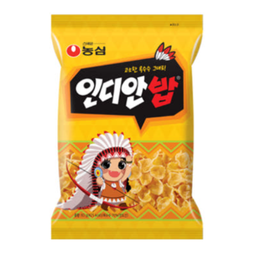 농심) 인디안밥_INDIAN BAB-CORN FLAVORED SNACK 83G