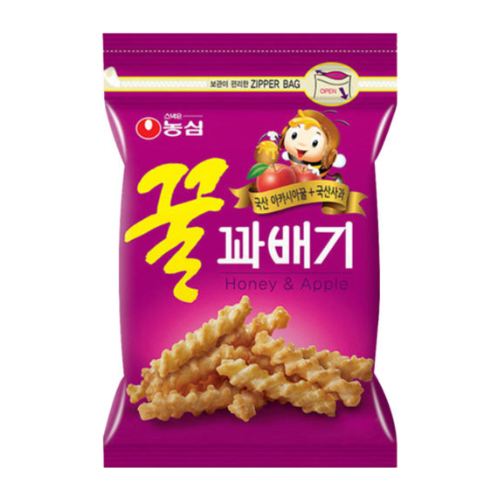 농심) 꿀꽈배기(대)_HONEY TWISTS(L) 300G