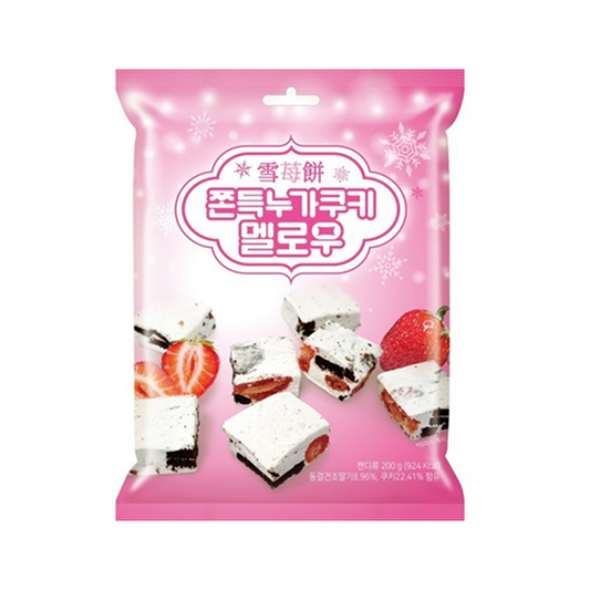 유어스제과 쫀득누가쿠키멜로우(200G)_CHEWY NOUGAT COOKIE MALLOW
