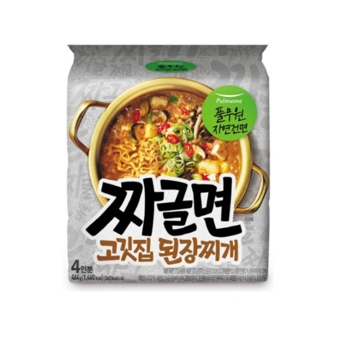 풀무원) 짜글면_ DRIED NOODLE SOUP-BEAN PASTE FLAV 464G