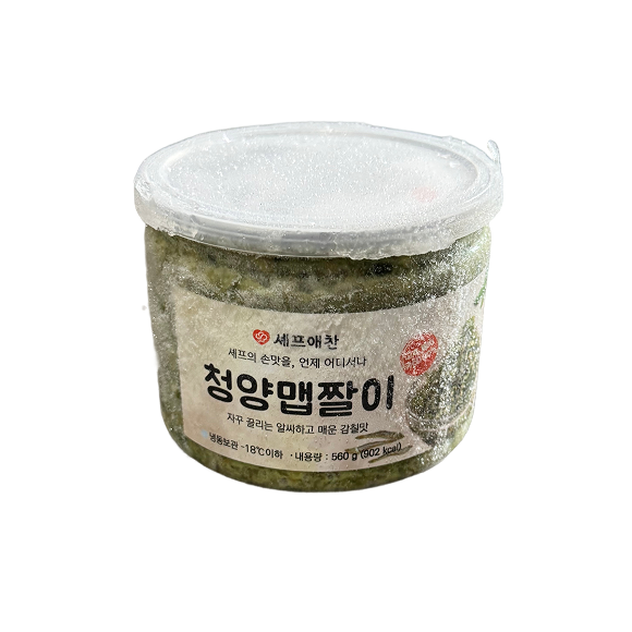 쉐프예찬) 청양맵짤이_CHEONGYANG SPICY-SAVORY SAUCE