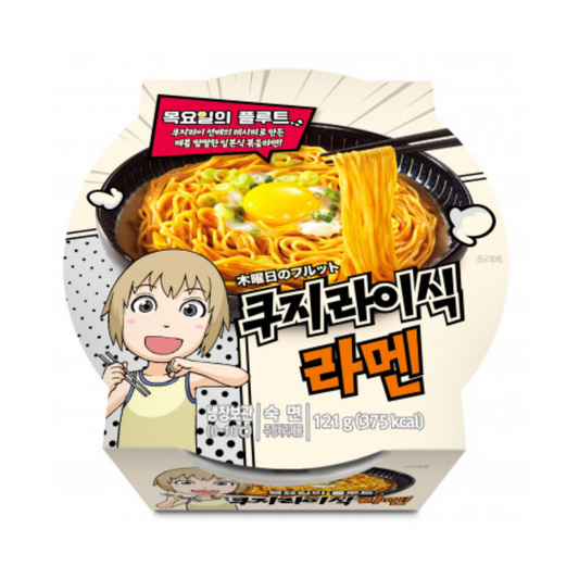 이가자연면) 쿠지라이식 라멘(용기)_ KUJIRAI RAMEN 121G
