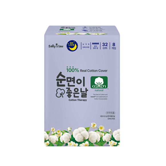 샐리의법칙) 굿데이 코튼 생리대_GOOD DAY COTTON SANITARL PAD