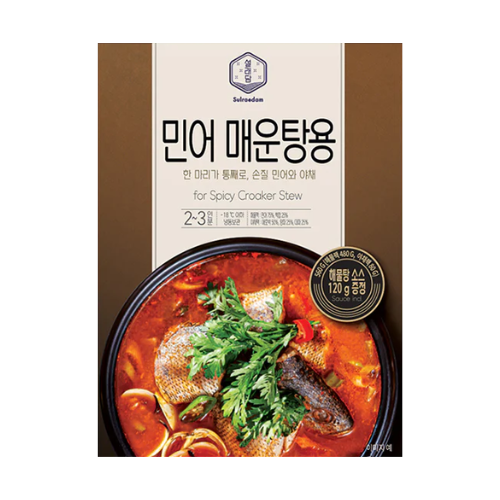 LF) 고래미 민어매운탕_ FROZEN SPICY CROAKER SOUP 680G