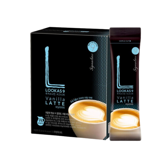 남양) 루카스9 바닐라라떼 30T / 10T_ LOOKAS9 VANILLA LATTE 16.9G*30 / 16.9G*10