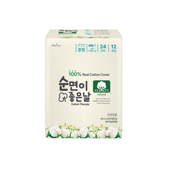 샐리의법칙) 굿데이 코튼 생리대_GOOD DAY COTTON SANITARL PAD