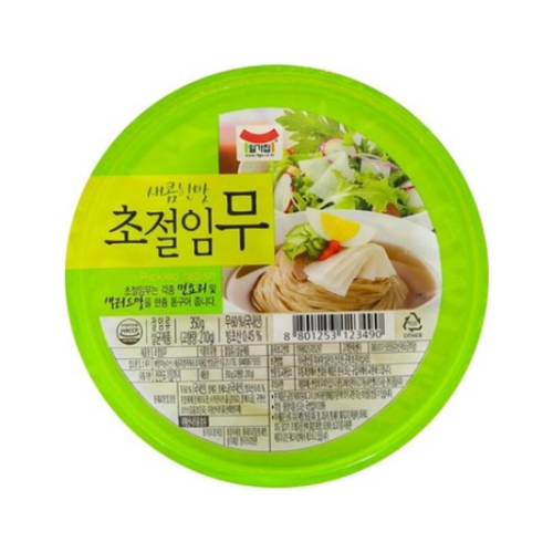 일가집) 초절임무(냉면무)_ PICKLED SLICED RADISH FOR COLD NOODLE 350G