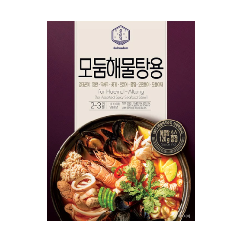 LF) 고래미 모듬해물탕_ FROZEN SEAFOOD SOUP 750G