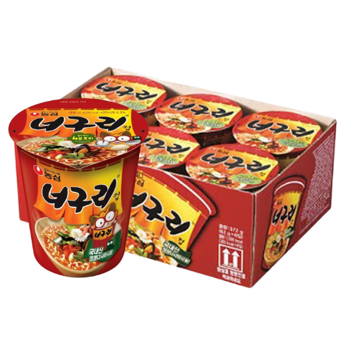 농심) 너구리(컵)_NEOGURI RAMEN(CUP) 62G*6