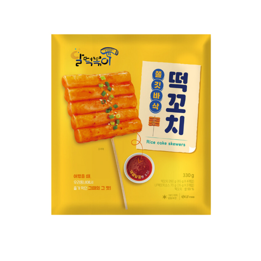 LF) 쫄깃바삭 떡꼬치_ FROZEN DAL TTEOKBBOKKI RICE CAKE 330G