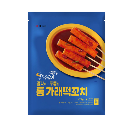 LF) 통 가래떡꼬치_ FRIED RICE CAKE WITH SWEET & CHILLI SAUCE 475G