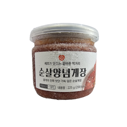 쉐프예찬) 순살양념게장_BONELESS SPICY MARINATED CRAB