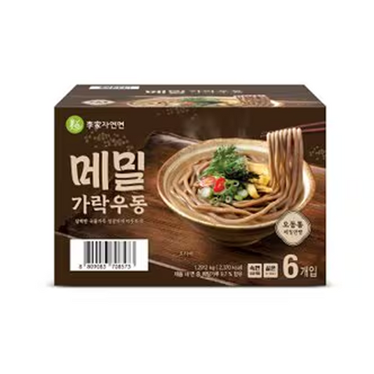 이가자연면 메밀가락우동_BUCKWHEAT UDON NOODLES