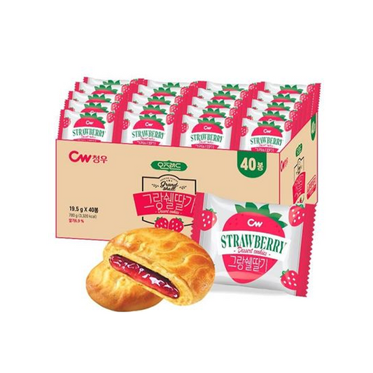 그랑쉘 딸기_GRANSHELL STRAWBERRY PIE