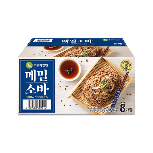 이가자연면 메밀소바_BUCKWHEAT SOBA NOODLES