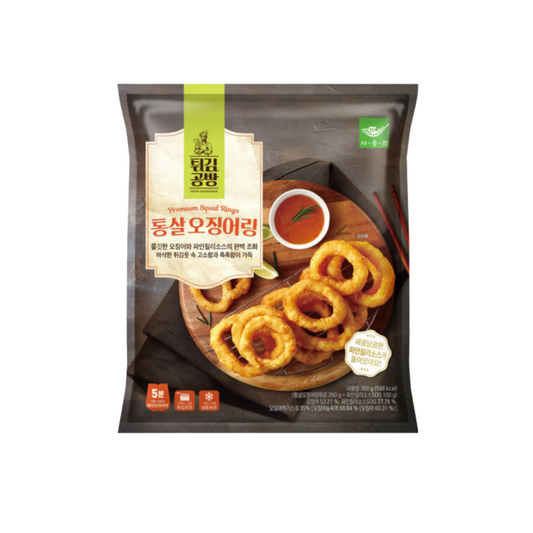 사옹원) 튀김공방 통살오징어링_ CALAMARI 360G