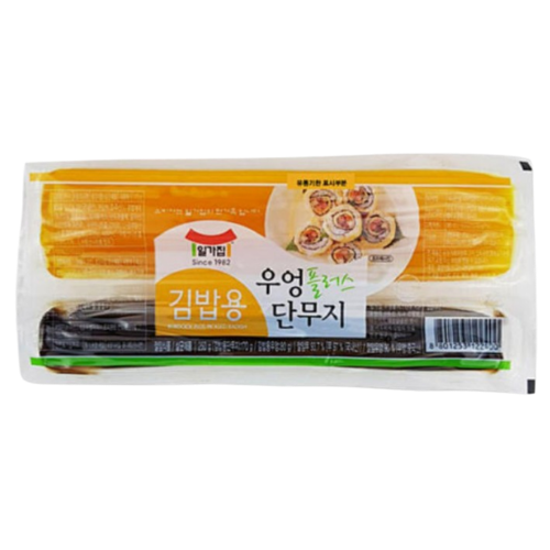 일가집) 우엉+단무지 황/백_ SLICED BURDOCK + RADISH 250G